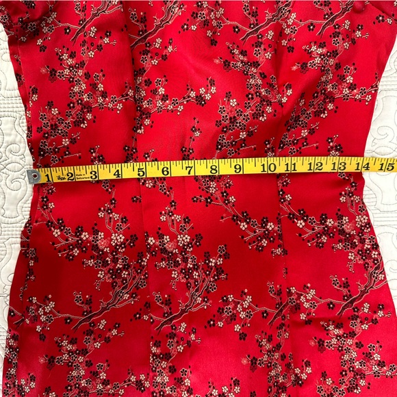 Vintage 90s Cherry Blossom Dress - Picture 13 of 16